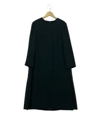 【極美品】ピエールカルダン ロングワンピース Aライン ノーカラー 黒 極美品 ピエールカルダン ロングワンピース Aライン ノーカラー 黒 L