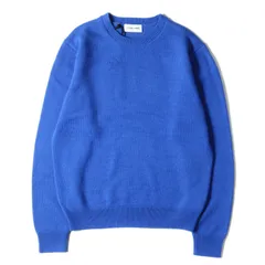 LITHIUM HOMME リチウムオム ニット サイズ:46 現行モデル CARIAGGI カシミヤ ウール クルーネック ニット セーター 7GG CARIAGGI CASHMERE CREW-NECK KNIT トップス コバルトブルー【メンズ】のサムネイル