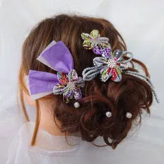 成人式髪飾り 結婚式 卒業式 七五三 浴衣