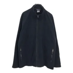 patagonia パタゴニア SYNCHILLA シンチラ フリースジャケット アウトドア ブラック(メンズ XL)中古 古着 V1236