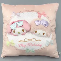 【中古】クッション・抱き枕・本体 マイメロディ＆マイスウィートピアノ レリーフクッション 「サンリオ当りくじ マイメロディ・マイスウィートピアノ 当りくじ」 ラストスペシャル賞