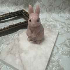 ピンクオパールのうさぎさん🐰フォロワー様限定クーポン発行中✨