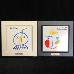 パブロ・ピカソ、海外版超希少レゾネ、新品額付 パブロ・ピカソ ポスター Still Life under the Lamp AP-10
