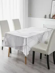 〇140×90  マーブル柄 大理石柄 テーブルクロス クリスマスにも