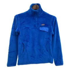 patagonia パタゴニア リツール スナップT フリースジャケット アウトドア ブルー (レディース S) 中古 古着 S6572