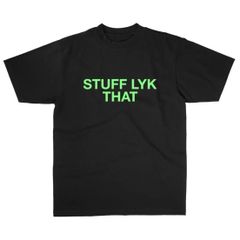 【新品・未使用】SECRET FRESH S/S T-SHIRTS (Stuff Lyk That) BLACK