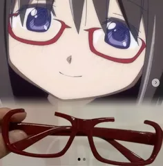 暁美ほむら　メガネ　2次元COSPA　公式グッズ　魔法少女まどか☆マギカ 暁美ほむらメガネ Ver.2.0 [劇場版 魔法少女まどか☆マギカ[新編