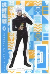 【中古】アクリルスタンド・アクリルパネル 五条悟 アクリルスタンド グルメVer. 「劇場版 呪術廻戦 0」