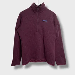 patagonia☆パタゴニア☆ベターセーター ジャケット☆ハーフジップ☆パープル☆S☆J25M
