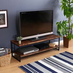 無垢材×アイアン ヴィンテージウッドTVボード Lewis〔ルイス〕150㎝幅