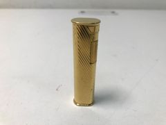【34】dunhill ダンヒル ガスライター ゴールド　未着火ジャンク