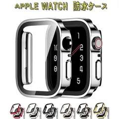 アップルウォッチ カバー 防水仕様フラットデザイン ケース ガラスフィルム一体型　保護カバー 40mm 44mm 41mm 45mm シリーズ 8 7 6 5 4 se2