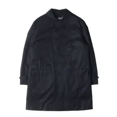 BURBERRY BLACK LABEL バーバリー ブラックレーベル コート サイズ:M キルティングベスト付き 裏地チェック ステンカラーコート ネイビー 紺 アウター ジャケット 上着【メンズ】のサムネイル