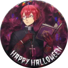 【中古】バッジ・ピンズ となりの坂田。(等身)/ホロ 缶バッジ 「Happy Halloweeeen 浦島坂田幽霊船 ～ようこそ令和元年 やっぱり霊はあかんねん 憑依GO!～」 缶バッジくじ景品