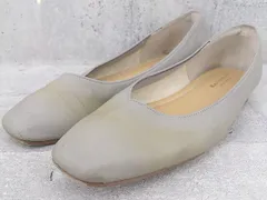 ◇ BEAUTY&YOUTH ビューティ&ユース UNITED ARROWS スクエアトゥ パンプス 36 グレー *  【1002800113378】