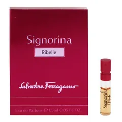 フェラガモ シニョリーナ リベレ (チューブサンプル) EDP・SP 1.5ml 香水 フレグランス SIGNORINA RIBELLE SALVATORE FERRAGAMO 新品 未使用