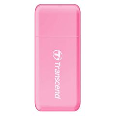 トランセンドジャパン Transcend カードリーダー USB3.0 (SD/SDHC UHS-I/SDXC UHS-I/microSDXC UHS-I 対応) ピンク 2年 TS-RDF5R 1