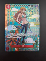【中古品】ワンピースカード　ナミSP OP01-016 R パラレル　和柄　新時代の主役 トレカ