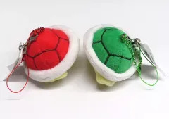 【中古】ストラップ 赤こうら＆緑こうら ペアストラップセット 「スーパーマリオ」 ユニバーサル・スタジオ・ジャパン スーパーニンテンドーワールド限定
