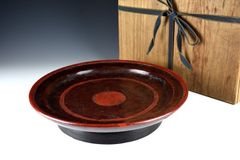 輪島 塗師 赤木明登氏の作品 日の丸 茶の皿 - メルカリ