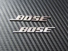 ● BOSE ボーズ アルミ製フレキション仕様 スモールエンブレム 2枚SET！