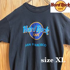 【古着】HardRockCAFE(ハードロックカフェ)半袖Tシャツ XL 黒 USA製 企業T ヴィンテージ アメリカ古着
