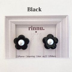 【Daisy accessory 19イヤリング】選べるカラー　 rinnu デイジーモチーフ　フラワー　イヤリング　20mm