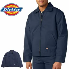 Dickies ディッキーズ TJ15 アイゼンハワー ジャケット M L XL XXL 2L 2Lサイズ 大きいサイズ ビックサイズ NAVY ネイビー 紺 メンズ アウター ブルゾン ワークジャケット 裏地キルト 防寒 定番 アメカジ ストリート スケボー