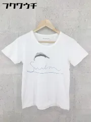 ◇ EEL Products イール プロダクツ プリント 半袖 Tシャツ カットソー サイズXS ホワイト メンズ 【中古】 【1002802407277】のサムネイル
