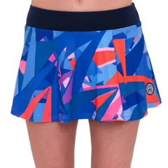 「海外サイズ」BIDI BADU(ビディバドゥ) 2024 FA レディース SPIKE ウェービー ゲームスコート W2390012-DBLBL Dブルー×ブルー(24y6mテニス用ゲームウェア)(330519329)