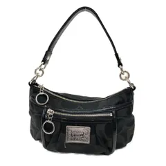 〇〇COACH コーチ バッグ ワンショルダーバッグ ポピー シグネチャー 14562 ブラック