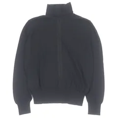 本物 美品 カタログ掲載 エルメス アートデザイン切替 カシミア  セーター 黒 本物 美品 カタログ掲載 エルメス アートデザイン切替 カシミア