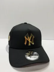 Newera ニューヨークヤンキース ワールドシリーズ1958 メタルロゴ 9forty A-FRAME スナップバックキャップ ブラックカラー
