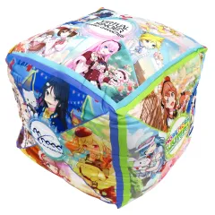 【中古】クッション・本体 集合 キューブクッション 「セガ ラッキーくじ プロジェクトセカイ カラフルステージ! feat. 初音ミク×サンリオキャラクターズ」 ラストラッキー賞