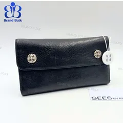【新品未使用】クロムハーツ　wave ロングウォレット　国内正規品 2025年最新】CHROME HEARTS(クロムハーツ)WAVE ウェーブロング