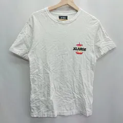 ◇ XLARGE エクストララージ ワンポイントロゴ クルーネック 半袖 Tシャツ サイズS ホワイト メンズ E  【1405140040784】
