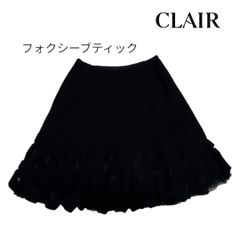 DAISY LIN for FOXEY ミニスカート ミニ丈 スカート レディース 40 黒 ブラック
