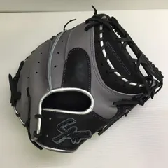 軟式野球用ブラックキャッチャーミット日本製完全手作り商品説明必読！