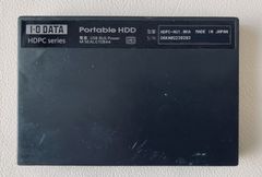 I-O DATA 外付けHDD 1TB HDPC-AU1.0KA
