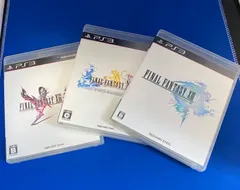 PS3 プレイステーション　ファイナルファンタジーX/X-2：XIII：XIII-2　3点セット　ゲームソフト