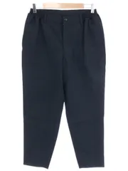 COMME des GARCONS HOMME DEUX コムデギャルソンオムドゥ 21SS ポリエステルウールテーパードパンツ ブラック Sのサムネイル