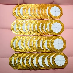 折り紙 メダル 金 40枚セットのサムネイル