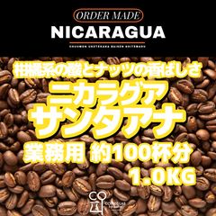 【送料無料】ニカラグア サンタアナ SHG 注文焙煎 業務用コーヒー豆 1.0KGのサムネイル