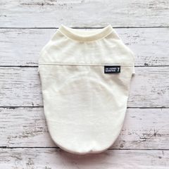 シンプルTシャツのサマーロンTシャツ犬服／名入れOK
