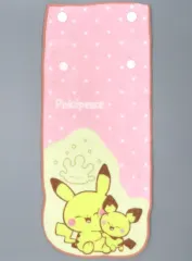 【中古】タオル・手ぬぐい ピカチュウ＆ピチュー＆マホミル/ハンガー用ダイカットタオル タオルコレクション 「一番くじ ポケピース ～”PEACE”な夜のひととき～」 K賞