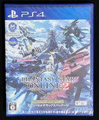 【新品】 PlayStation4 ps4 ファンタシースターオンライン2 エピソード4 デラックスパッケージ