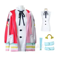 ウタ コスプレ 衣装 UTA ワンピース フィルム レッド 飾り付 コスチューム ウタ 劇場版 世界の歌姫 Uta コスプレ衣装 変装 cosplay クリスマス ハロウィン