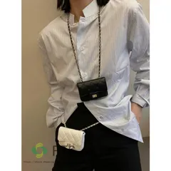 【美品・未使用新品】春 夏マイクロ ミニバッグ マイクロサイズ マイクロポシェット キルティング チェーン ショルダーバッグ レディース レディースバッグ ショルダー 斜めがけ