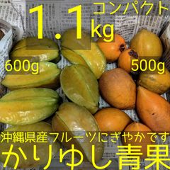沖縄県産カニステル約500g+スターフルーツ約600g各Ｂ品計約1.1kg【宅急便コンパクト】①