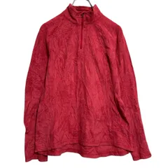 The north face フリースジャケット S ピンク ハーフジップ 防寒 キャンプ アウトドア ザノースフェイス 古着卸 アメリカ仕入 a612-5928